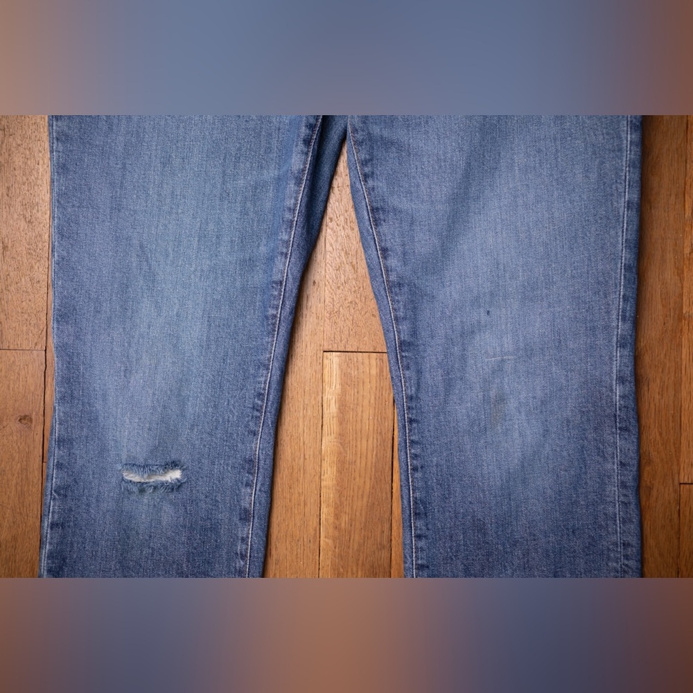 Madewell high rise, slim boyfriend jeans size 30 - Picture 3 of 13